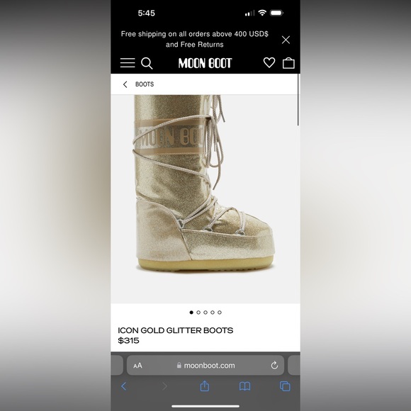 Glitter Moon Boot - Picture 4 of 16